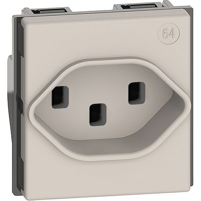 BTICINO - BTIKM4164T23 L.NOW - PRESA T23 16A 2M SABBIA