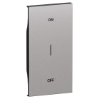 BTICINO - BTIKS01MH2AG L.NOW - COVER MH ON-OFF 2M STEEL