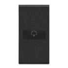 BTICINO - BTIL4916D LL - COPRITASTO AX+CAMPANELLO 1M ANTRACI