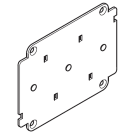 BTICINO - BTIM7B31 MEGA M4 PIASTRA APPOGGIO VERS.ESTRAIBILE