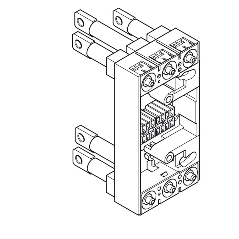 BTICINO - BTIMT7355P/P mega M160/250 - base rimovib 3P a p pia
