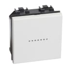 BTICINO - BTIN4055M2N LL - PULSANTE AX 1P NO 10A 2M BIANCO
