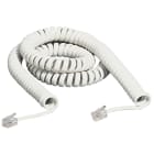 BTICINO - BTIS2587B KIT - CAVO SPIRALE 2 PLUG 4/4 2,5M BIANC