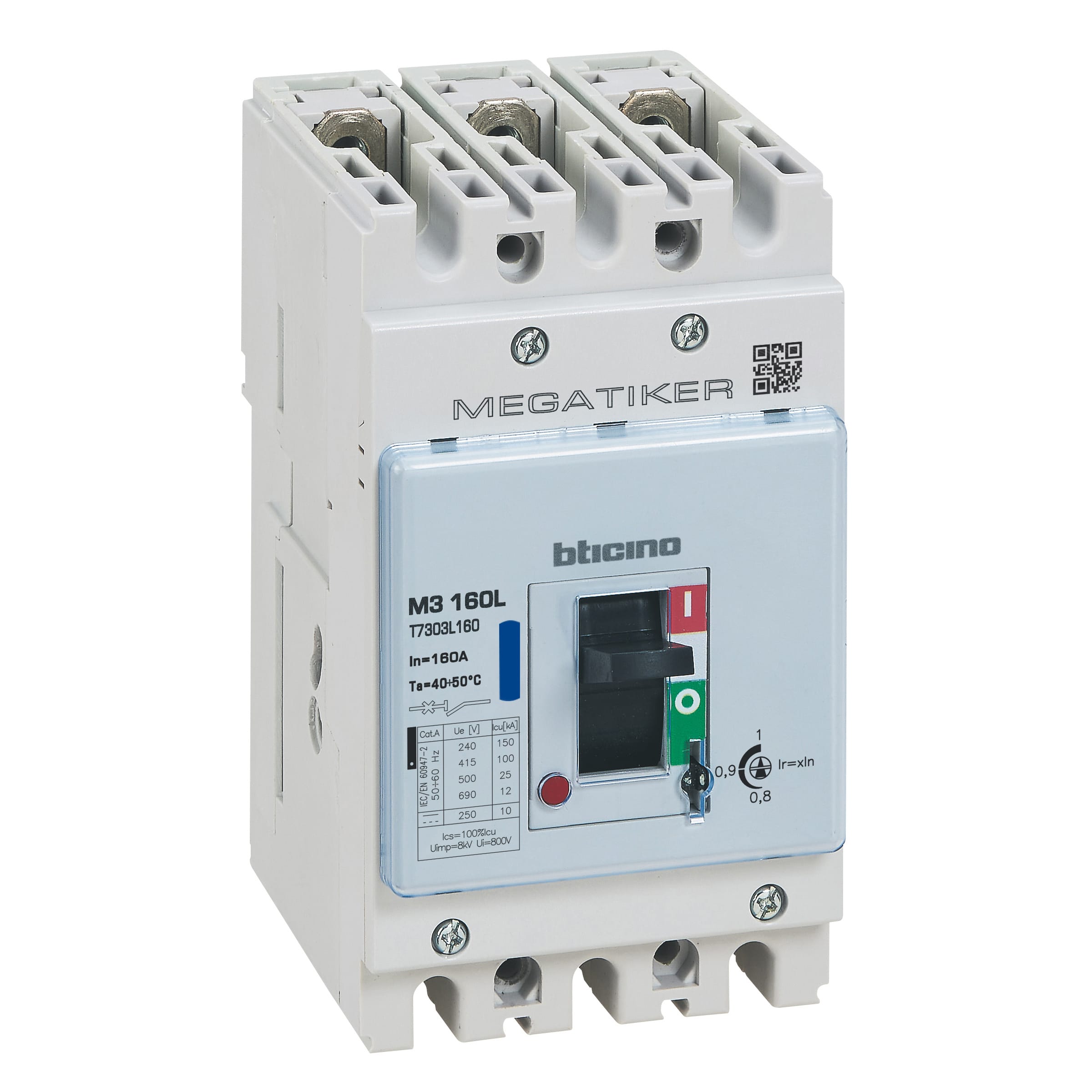 BTICINO - BTIT7303L160 MEGATIKER M3160 160A 100KA 3P