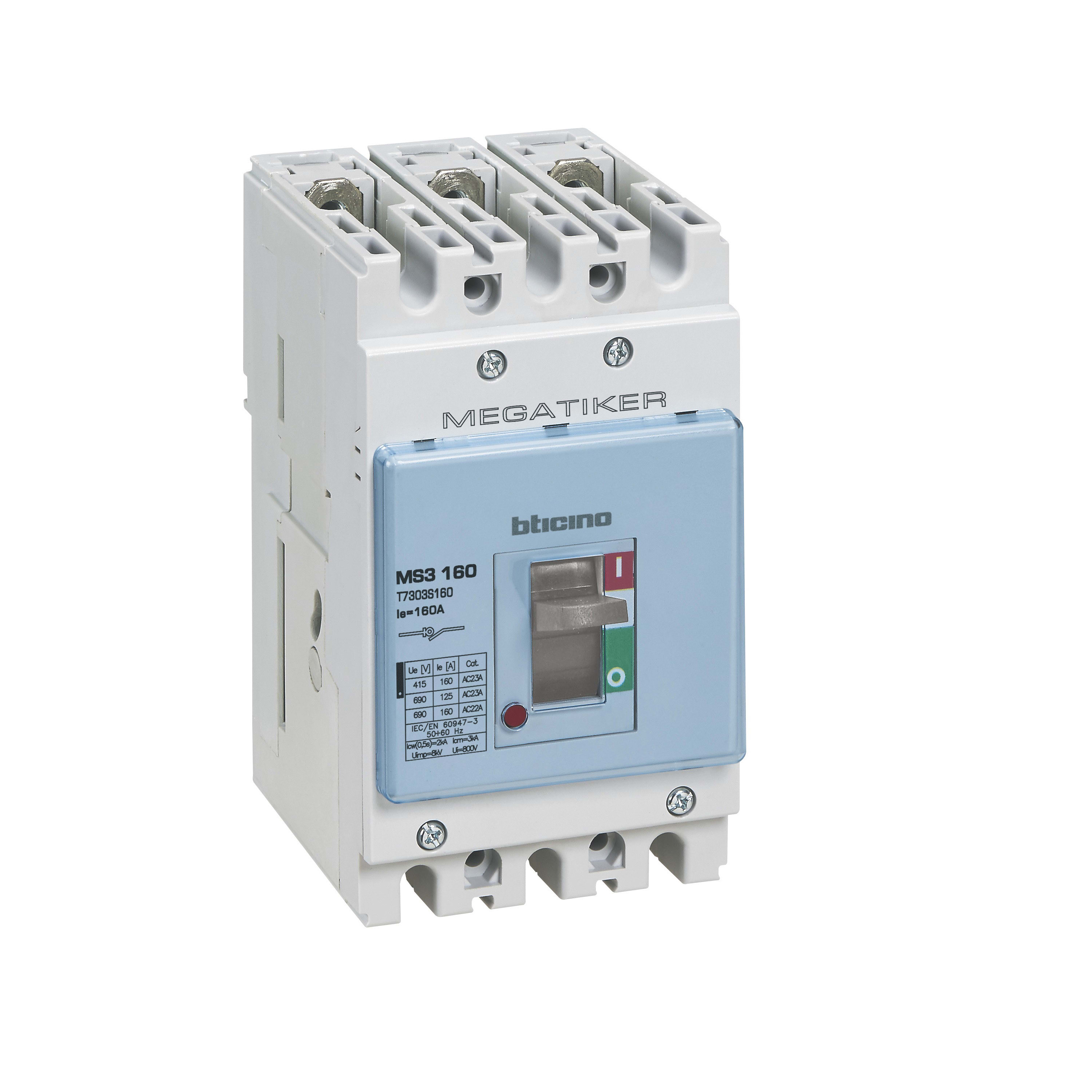 BTICINO - BTIT7303S160 MEGATIKER M3160 SEZ 160A 3P