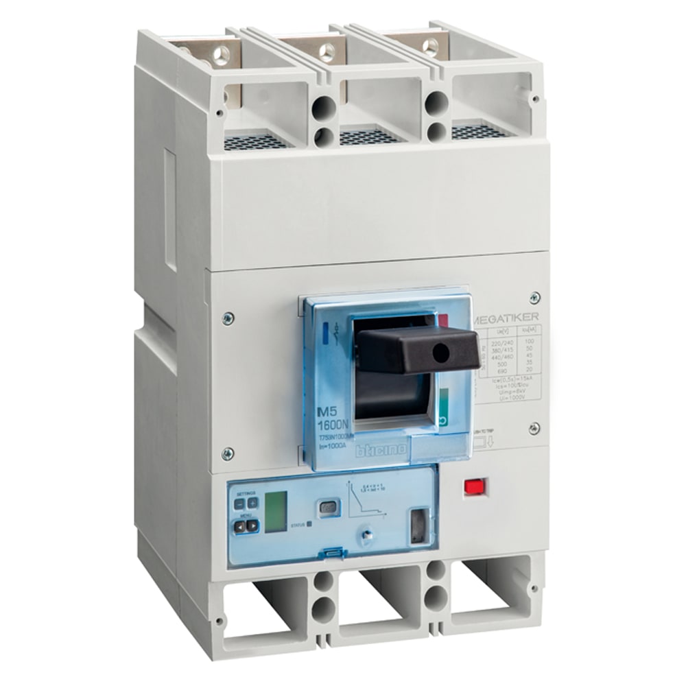 BTICINO - BTIT753N1000MT Megatiker M5 - Sg+m 3P 1000A 50kA