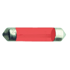 BTICINO - BTI11012R ACCESSORI - LAMPADA S6X30 12V 3W ROSSA