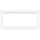 BTICINO - BTI16136F/6 MULTIBOX - PLACCA PER 6 LIVING INT/LIGHT