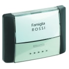 BTICINO - BTI26108L IDROBOX - PULSANTE TARGA IP55 ANTRACITE