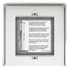 BTICINO - BTI350612 SCATOLA SUPERFICIALE 1 MODULO ALLWHITE