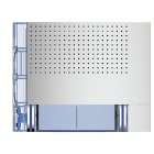 BTICINO - BTI351041 FR PORTER BASE 2PLS DOPPIA FILA ALLMETAL