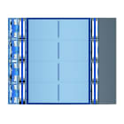 BTICINO - BTI352183 FRONTALE 8 PULSANTI DOPPIA FILA ALLSTREE