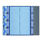 BTICINO - BTI352183 FRONTALE 8 PULSANTI DOPPIA FILA ALLSTREE