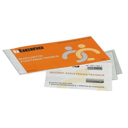 BTICINO - BTI3545 BUONI ASSISTENZA TECNICA