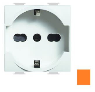 BTICINO - BTIA5440X2A MATIX MAGIC - PRESA SCHUKO 2P+T ARANCION