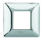 BTICINO - BTIAM4802GCR MATIX - PLACCA 2P CROMO LUCIDO