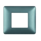 BTICINO - BTIAM4802MIR MATIX - PLACCA 2P IRON