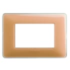 BTICINO - BTIAM4803CAB MATIX - PLACCA 3P COLORS AMBRA