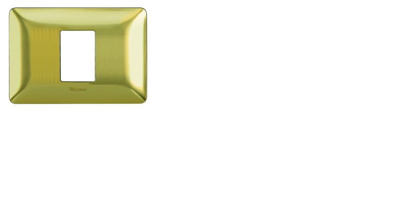 BTICINO - BTIAM4803M1GOS MATIX - PLACCA MODULO 503 1P ORO SATINAT
