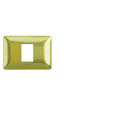 BTICINO - BTIAM4803M1GOS MATIX - PLACCA MODULO 503 1P ORO SATINAT