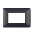 BTICINO - BTIAM4803TGG MATIX - PLACCA 3P MARRONE CAFFE