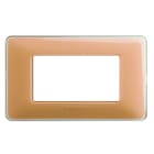 BTICINO - BTIAM4804CAB MATIX - PLACCA 4P COLORS AMBRA