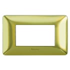BTICINO - BTIAM4804GOS MATIX - PLACCA 4P ORO SATINATO