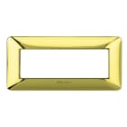 BTICINO - BTIAM4806GOR MATIX - PLACCA 6P ORO LUCIDO