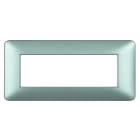 BTICINO - BTIAM4806MSL MATIX - PLACCA 6P SILVER