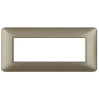BTICINO - BTIAM4806MTA MATIX - PLACCA 6P TITANIUM