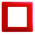 BTICINO - BTIAM4826CRD MATIX - PLACCA 3+3P COLORS CORALLO