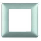 BTICINO - BTIAM4826MSL MATIX - PLACCA 3+3P SILVER