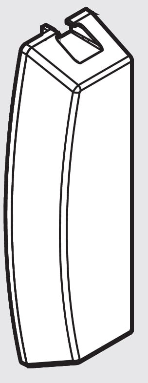 BTICINO - BTIBHAL102 TESTALETTO - COPPIA TESTATE CANALE GAS T