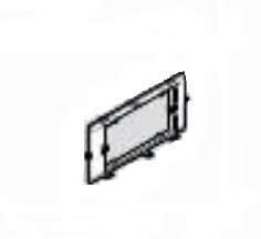 BTICINO - BTICMAI1010 CM - SUPPORTO UNIVERSALE INSTALL. TERMIN