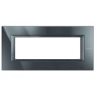 BTICINO - BTIHA4806HS AXOLUTE - PLACCA 6P ANTRACITE