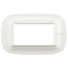 BTICINO - BTIHB4804HD AXOLUTE - PLACCA 4P BIANCO AXOLUTE
