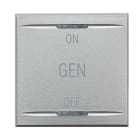 BTICINO - BTIHC4911/2AF AXOLUTE - COPRIT ON OFF GEN 2 MOD CHIARO