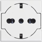 BTICINO - BTIHD4140/16F AXOLUTE - PRESA STD TED/ITA FLAT BIANCO