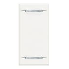 BTICINO - BTIHD4911 AXOLUTE - COPRITASTO 2 FUNZ 1 MOD BIANCO