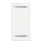 BTICINO - BTIHD4911 AXOLUTE - COPRITASTO 2 FUNZ 1 MOD BIANCO