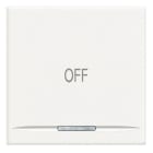 BTICINO - BTIHD4915M2AA AXOLUTE - COPRITASTO OFF 2 MOD BIANCO