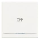 BTICINO - BTIHD4915M2AA AXOLUTE - COPRITASTO OFF 2 MOD BIANCO