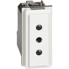 BTICINO - BTIKW4113 L.NOW - PRESA 2P+T 10A 250VAC BIANCO