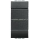 BTICINO - BTIL4051N LL - INTERRUTTORE AX 1P 10A 1M ANTRACITE