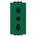 BTICINO - BTIL4180V LIVING INT - PRESA BIPASSO 2P+T VERDE