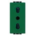 BTICINO - BTIL4180V LIVING INT - PRESA BIPASSO 2P+T VERDE