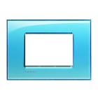 BTICINO - BTILNA4803AD LL - PLACCA 3P AZZURRO