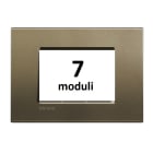 BTICINO - BTILNA4807SQ LL - PLACCA 7P SQUARE