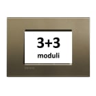 BTICINO - BTILNA4826SQ LL - PLACCA 3+3P SQUARE