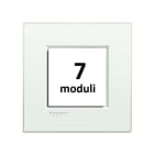 BTICINO - BTILNC4807BN LL - PLACCA 7P BIANCO PURO